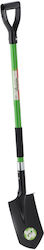 Garten Grabeschaufel Mit Spitze 120 Cm Glasfaser Griff Stahlblatt Grün Schwarz Garten Grabeschaufel Mit Spitze 120 Cm Glasfaser Griff Stahlblatt Grün Schwarz