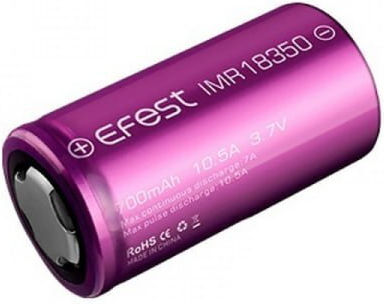 Efest Rechargeable Battery 18350 700mAh 3.7V