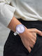 Storm Womens Watch 50mm Battery With Purple Metal Bracelet
