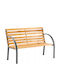 Bancă De Exterior Din Lemn 120x60x80cm