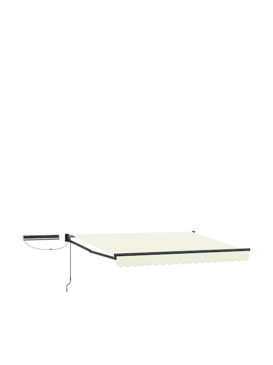 vidaXL Τέντα Βεράντας Μπεζ 3.5x2m