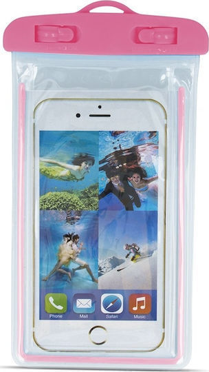 Spv Θήκη Κινητού Αδιάβροχη Ροζ Waterproof Mobile Phone Case Pink 4,8 5 8"