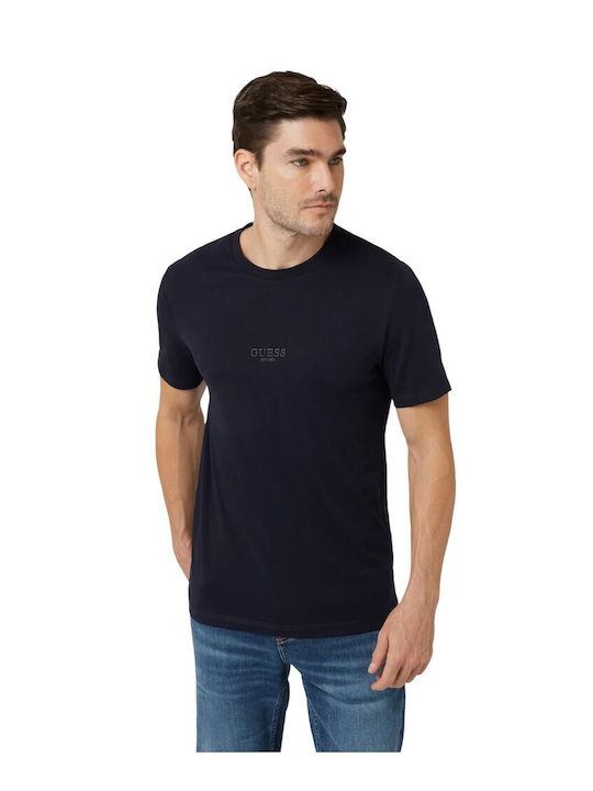 Guess Tricou Albastru