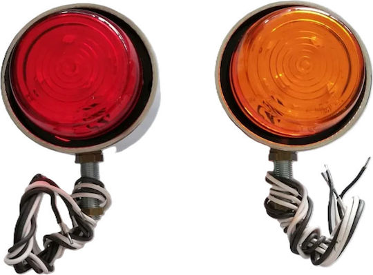Set Led Side Truck Volume Light Earring Type Was Red Orange 12v24v