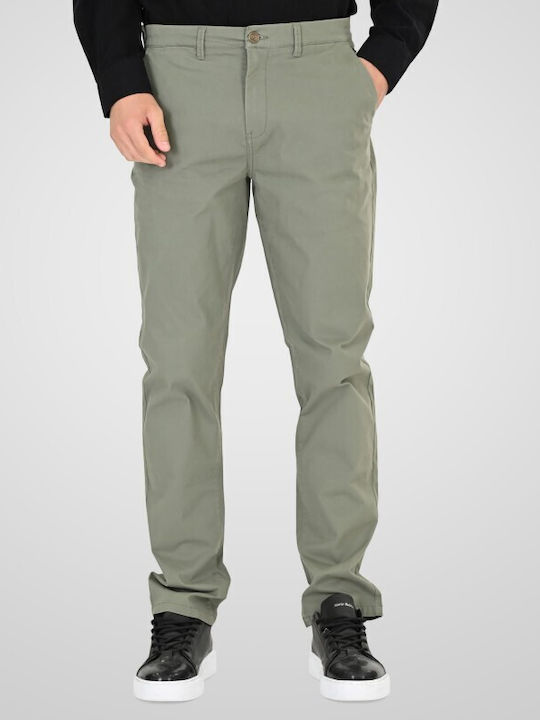 Rebase Chino Trousers Light Olive