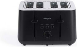 Salter Salter Φryganiéra 4 Schlitze Schwarze Salter Salter Φryganiéra 4 Schlitze Schwarze