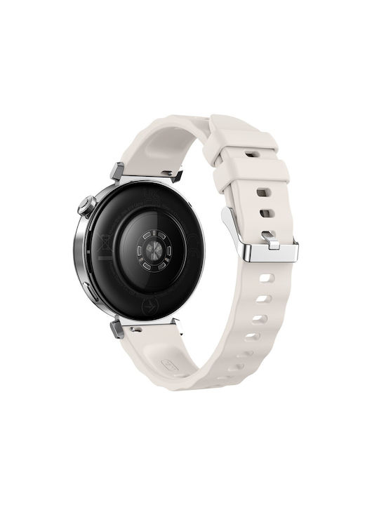 Λουράκι Ασημί (Apple Watch 38/40/41/42mmXiaomi Watch S4 41mmGarmin Venu 3SHuawei Watch GT 6 41mm)