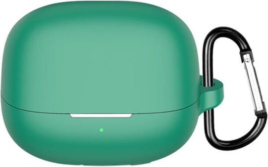 Husă Din Silicon Cu Cârlig Verde Pentru Xiaomi Buds 5 Pro