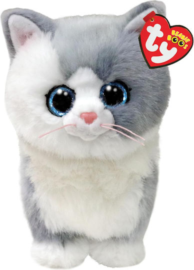 AS Λούτρινο Γατάκι Χνουδωτό Beanie Boos 15 εκ.
