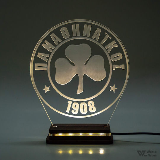 World of Wood Decorative Table Lamp World Wood LED 19x17cm