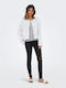 Damen Jean Jacke Weiß Denim