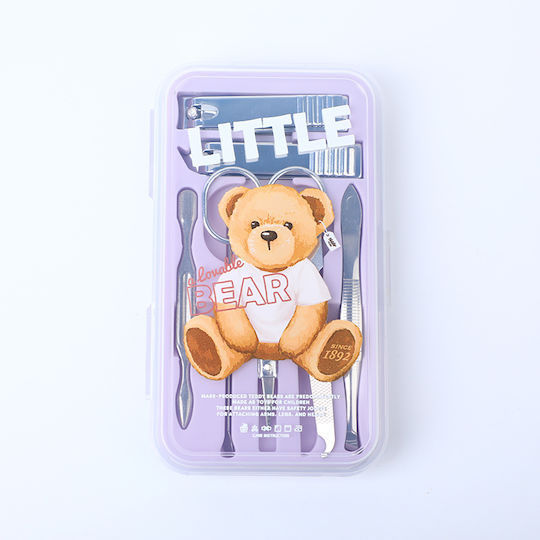 Seven-Piece Manicure Set Teddy Island Series 2