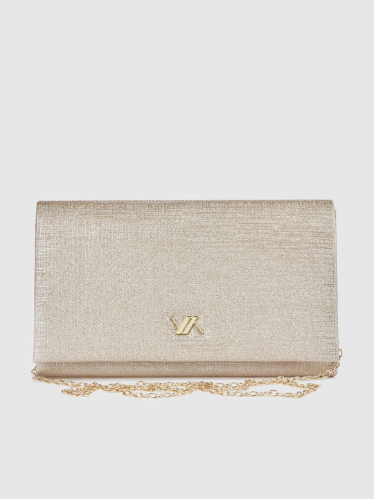 Women's Shoulder Bag Pink Gold