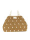 Straw Women's Shoulder Bag Beige