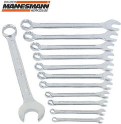 Combination Spanner Set 12 Pcs 6-22mm Mannesmann 130-12