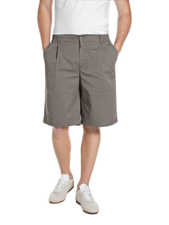 Replay Ανδρική Βερμούδα Chino Λαδι