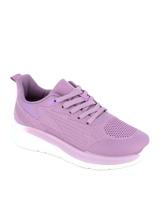 B-Soft Γυναικεία Sneakers Μωβ