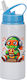 Kinder Trinkflasche Teenage Mutant Ninja Turtles 600ml Weiß Blau Deckel