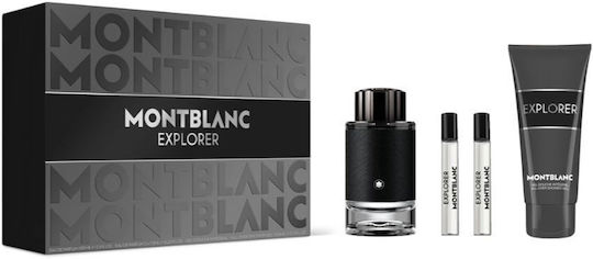 MontBlanc Explorer Duftset mit Eau de Parfum und Duschgel 4 Stück