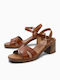 Anatomic Leather Sandals Brown