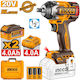 Ingco CIWLI2055E Brushless Μπουλονόκλειδο Μπαταρίας 20V 2x4Ah