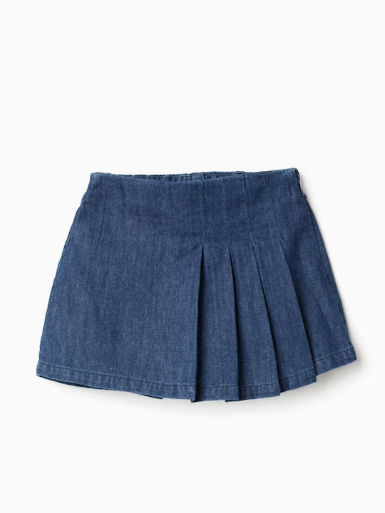 Fustă Pentru Copii Din Denim Albastru Marin