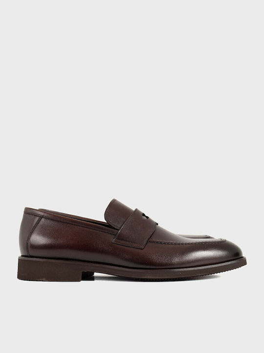 Ανδρικά Loafers σε Καφέ Χρώμα