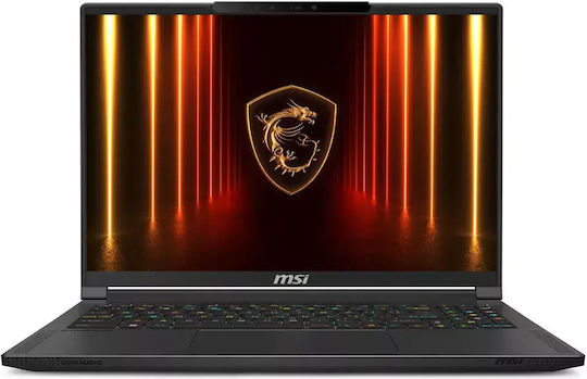 MSI Stealth A16 AI+ A3XVFG 16" QHD+ 240Hz (Ryzen AI 300 Series-9 HX 370/32GB/250GB SSD/GeForce RTX 4060/Windows 11 Home) (Международен английски език клавиатура)