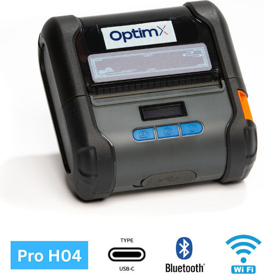 OptimX Tragbarer Thermischer Etikettendrucker USB Bluetooth