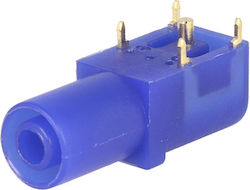 Banana Socket 4mm 24a 33mm Blue Fused Panel Fcr7350l Banana Socket 4mm 24a 33mm Blue Fused Panel Fcr7350l