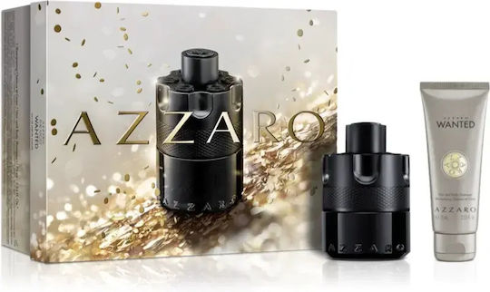 Azzaro Most Wanted Intense Set Bărbătesc cu Eau de Parfum și Gel de Duș