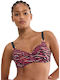Sommer Bikini Oberteile Tierdruck Mehrfarbig
