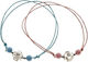 Nuova Vita Christening Charm Bracelet Light Blu...