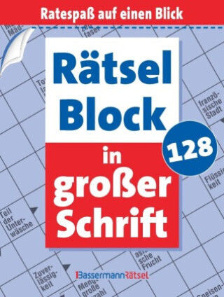 Rätselblock In Großer Schrift 128 (5 Exemplare À 2,99 Eur)
