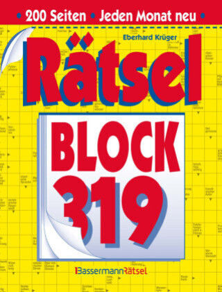 Rätselblock 319 (5 Exemplare À 2,99 Eur)