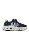 Kids Sneakers Anatomic with Hoop & Loop Closure Blue