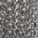 Sorgenperlen Kette Acrilyc Länge 22cm Silber