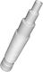 Akces 23020 Monoflex Elastic Reducing Connector Fi40 40/50 40 32 L–400 Mm Flange Piece Red.el-50-l-500-k