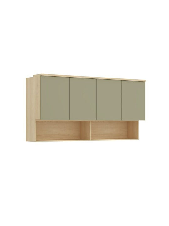 Стенен Шкаф Nolcala 105 Евкалипт, Дъб 168x43x85см