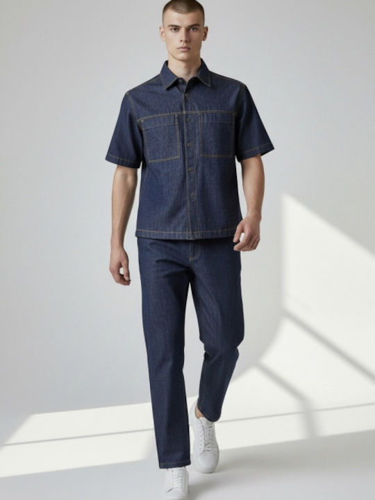 Men's Jeans Pants Flavio Blue