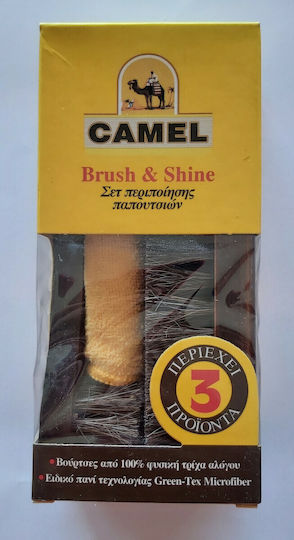 Set Îngrijire Pantofi Camel