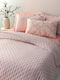 Palamaiki Nico Σετ Κουβερλί Υπέρδιπλο Microfiber Pink 220x240cm