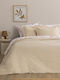 Palamaiki Nico Σετ Κουβερλί King Size Microfiber Beige 260x240cm