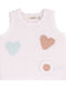 Kids Sleeveless White Blouse