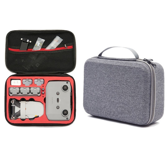 Gray Fabric Carrying Case for DJI Mini 2 SE 21.5x10x29.5cm