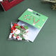Diy Christmas Series Set of Lanterns Santa Claus Design