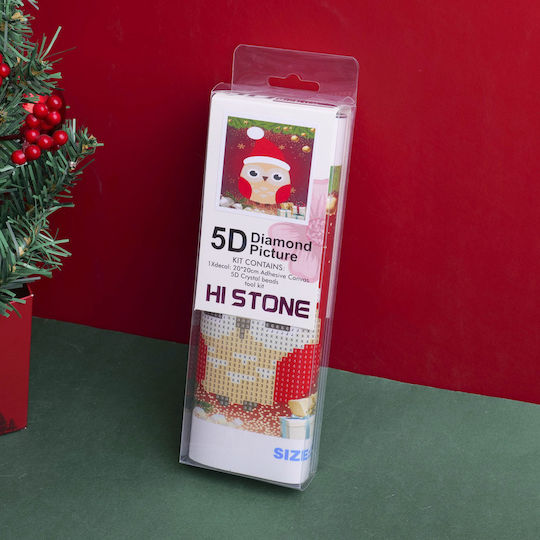 Diy Christmas Series Christmas Painting Diamond Stickers Santa Claus Box Pet