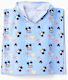 Zippy Poncho de Plajă Mickey Albastru Deschis 6-24 Luni