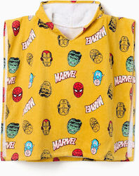 Zippy Poncho de Plajă Marvel Muștar