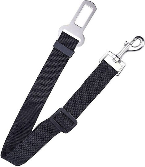 Adjustable Dog Car Seatbelt Black